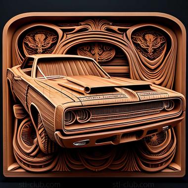 3D модель Dodge Super Bee (STL)